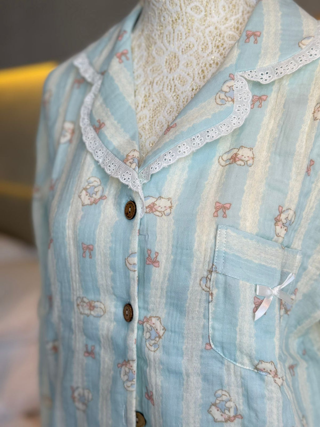 Sky Cat Dream Pajama Set