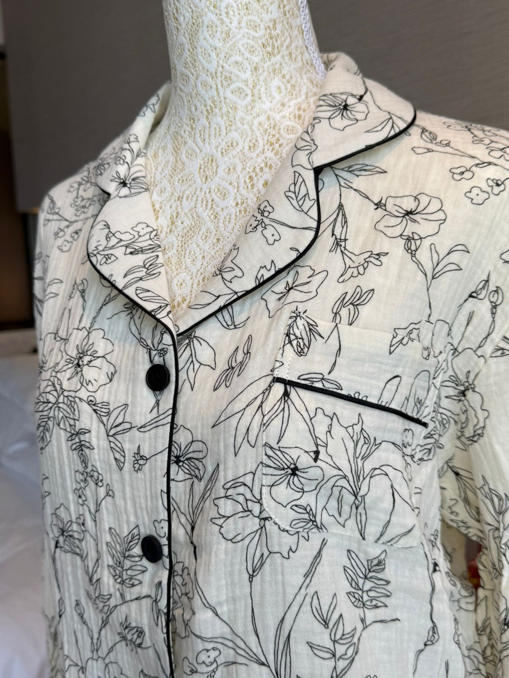 Midnight Bloom Lounge Set